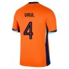 Maillot de Supporter Pays-Bas Virgil 4 Domicile Euro 2024 Pour Enfant